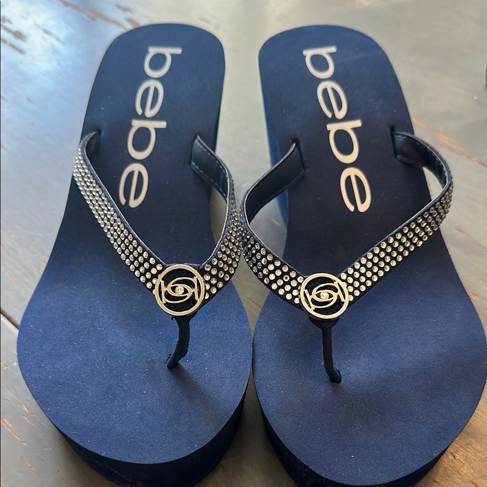 Bebe Women's Blue Sandals